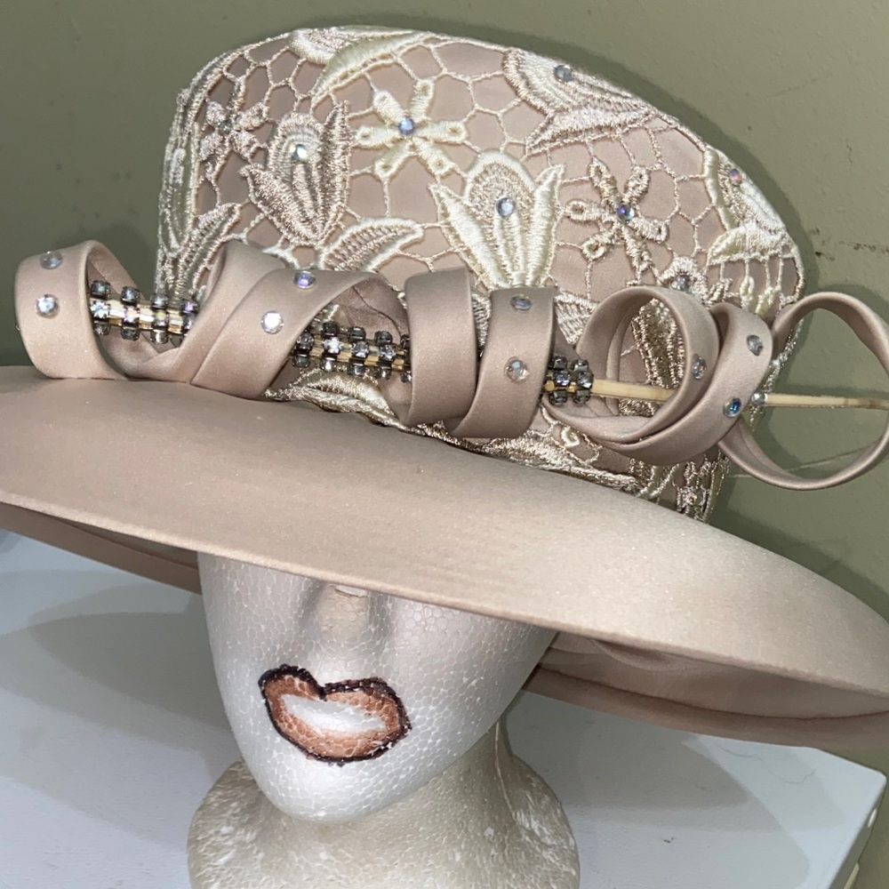 NWT Elegant Dress / Church Hat by Tango Nites